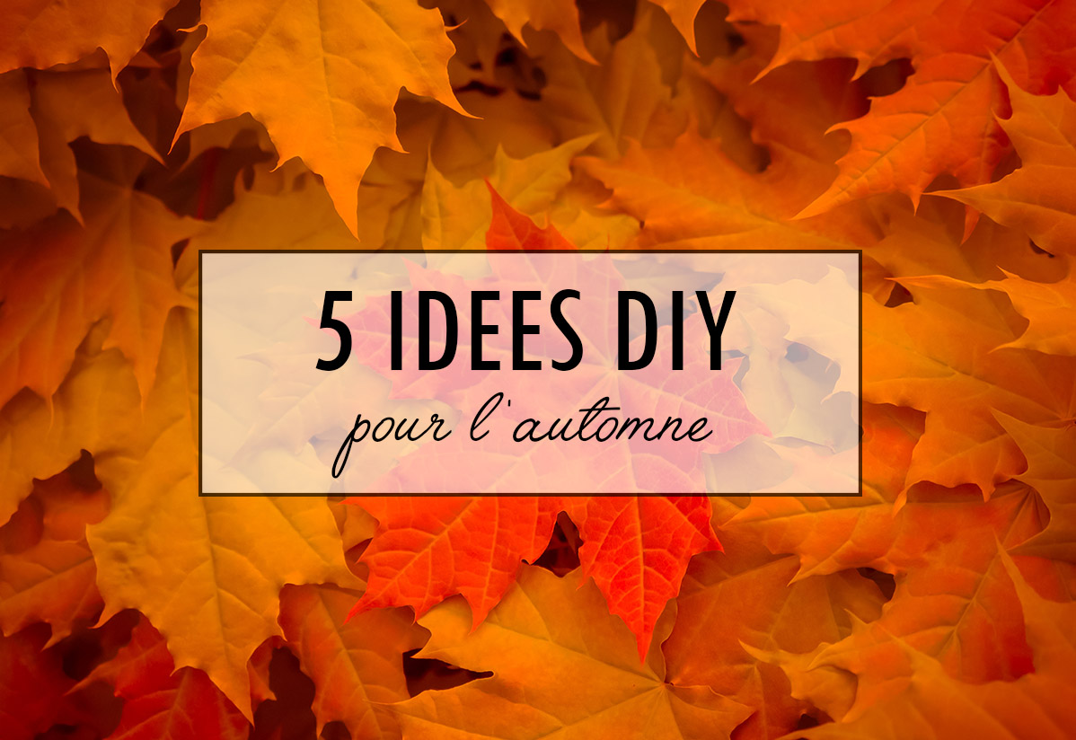 5 idées déco DIY pour l’automne