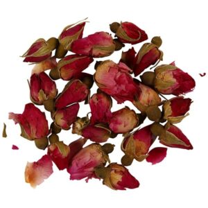 fleurs séchées boutons de rose