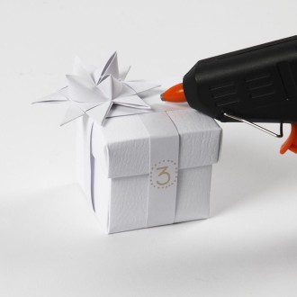 Comment faire un NOEUD en Papier (Facile) - Boite Cadeau Décorée 