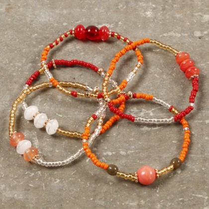 Bracelet magnétique unisexe Prosperveil Avec perles et pierres hématites Bijou de thérapie et de santé