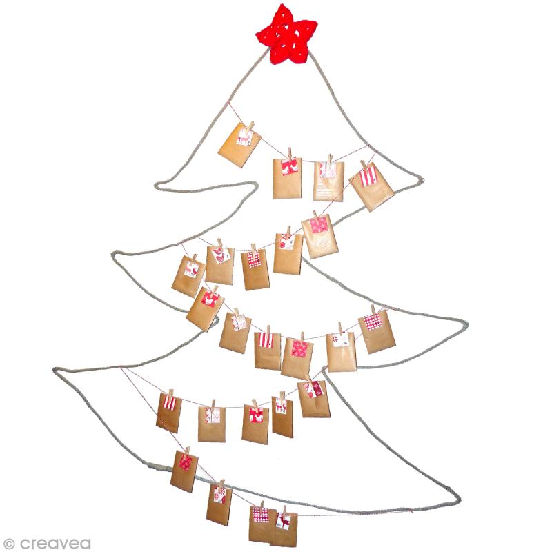 Bricolage de Noël : Calendrier de l'avent Sapin - Idées conseils
