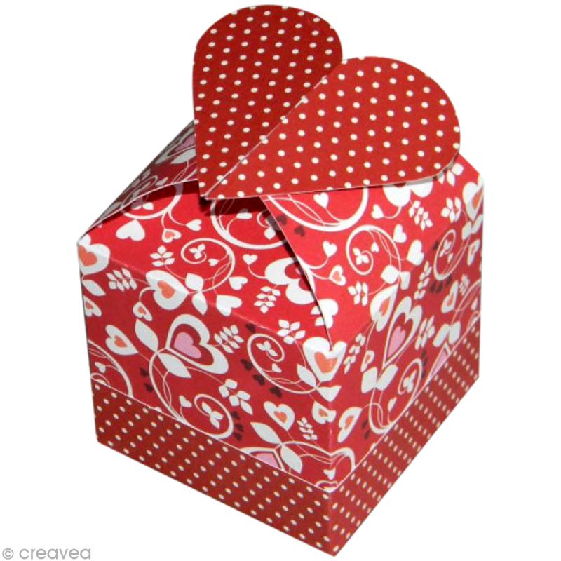 10 pièces Papier d'emballage cadeau à motif cœur, Mode en ligne