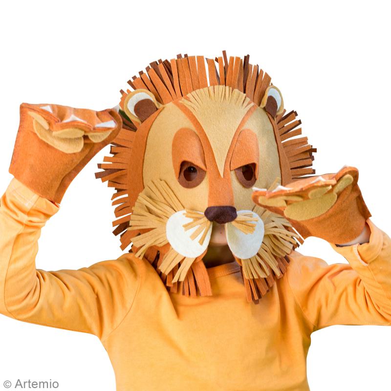 Bricolage carnaval Masque lion - Idées conseils et tuto Carnaval