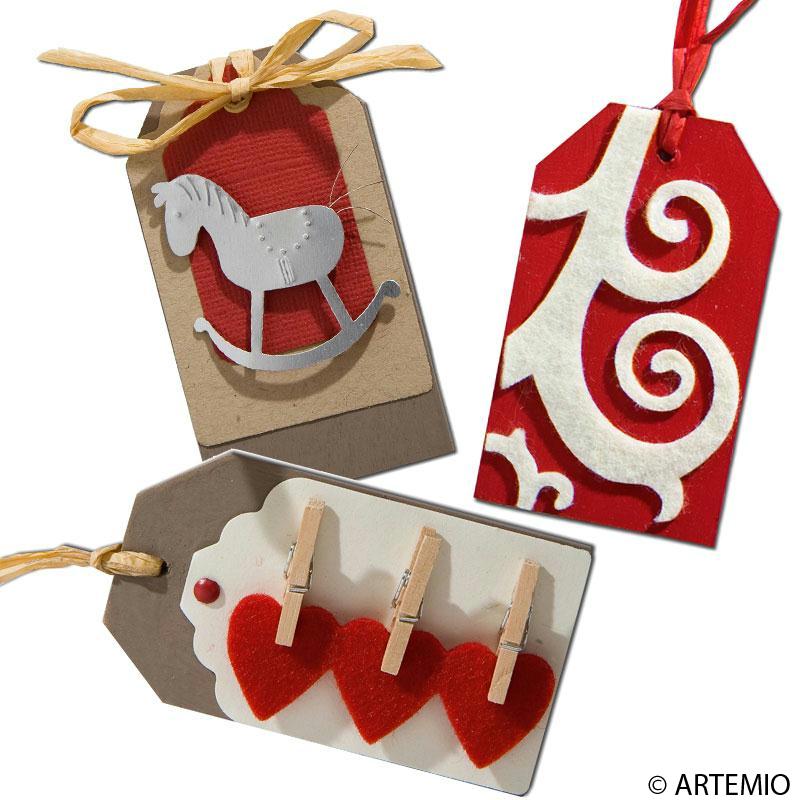 Etiquette cadeau pour la décoration de Noel - Idées conseils et tuto Noël