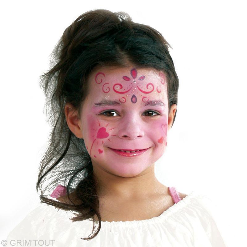 Maquillage enfant Princesse d'hiver - Idées conseils et tuto