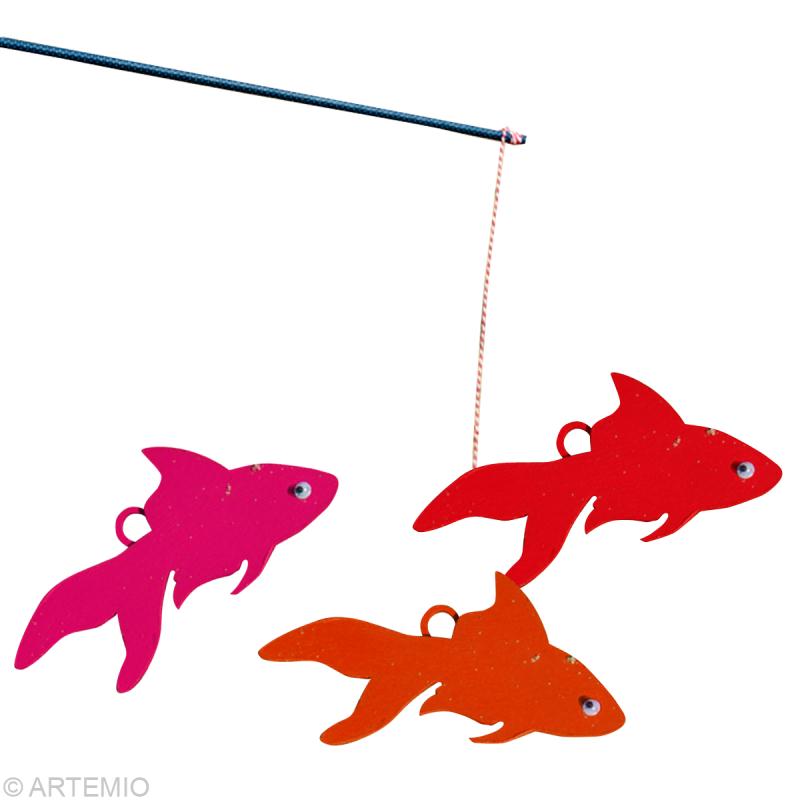 Fabriquer une pêche à la ligne - Idées conseils et tuto Activité manuelle  enfant