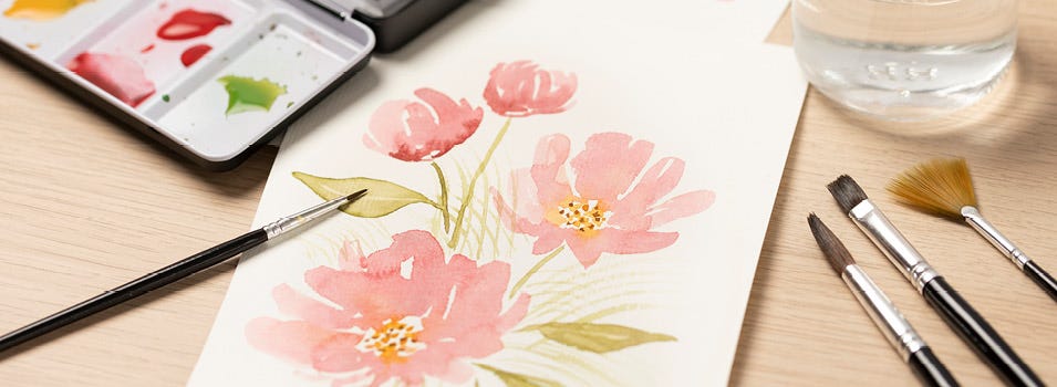 Techniques de peinture aquarelle