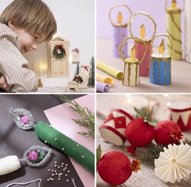 Photo collage - Univers de Noël