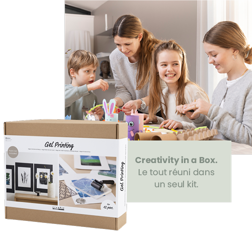 Photo d'ambiance avec « Creativity in a Box »