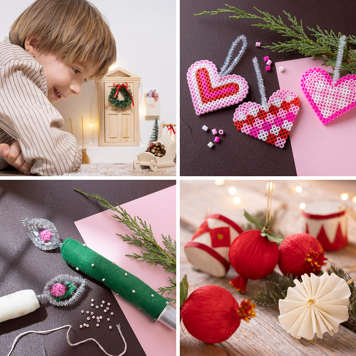 Photo collage - Univers de No&euml;l