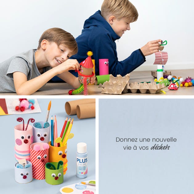Photo de collage - Inspiration pour savoir où les déchets trouvent une nouvelle vie