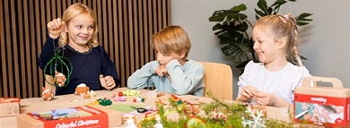 Cadeaux Noël fait main par enfants