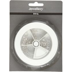 Kit de d&eacute;marrage pour la fabrication de bijoux, argent&eacute;, 1 set