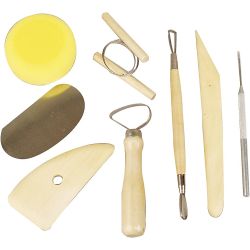 Instruments de sculpture, 8 pièces/ 1 Pq.