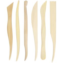 Bâtonnets de Modelage, L : 15 cm, 6 pièces/ 1 Pq.