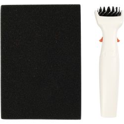 Rouleau brosse avec plaque en mousse