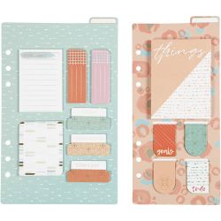 Assortiment de post-it et de marque-pages