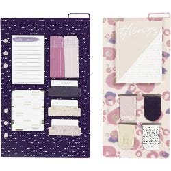 Assortiment de post-it et de marque-pages