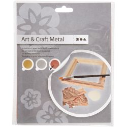 Imitation feuille métal