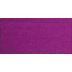 Papier Crépon, feuille 50x250 cm, violet, 10 pli/ 1 Pq.