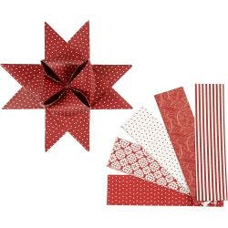 Bandes de papier étoiles