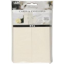 Cartes et enveloppes nacrées
