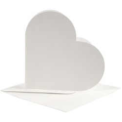 Cartes en forme de coeur