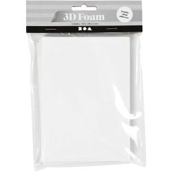 Coussinets 3D en caoutchouc mousse