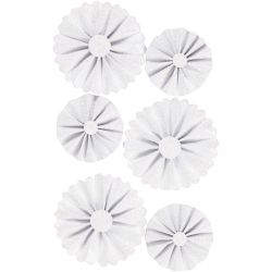 Rosettes en papier