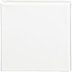 Entoilé, P: 1.6 cm, dim. 15x15 cm, 360 gr, blanc, 1 pièce