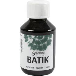 Peinture Batik pour textile, vert, 100 ml/ 1 flacon