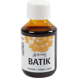 Peinture Batik pour textile, jaune orange, 100 ml/ 1 flacon