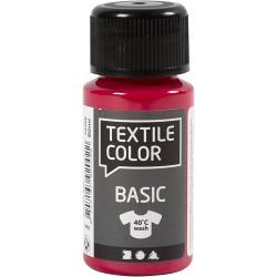 Textile Color, rouge primaire, 50 ml/ 1 flacon