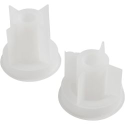 Moule en silicone, Bougeoir, H : 5,8+7,5 cm, d 7,5 cm, L : 2-2,5 cm, transparent mat, 2 pièces/ 1 Pq.