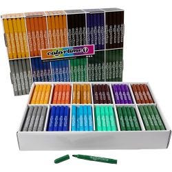 Feutres Colortime, trait 5 mm, couleur extra, 12x24 pièces/ 1 Pq.