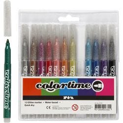 Feutres à Paillettes Colortime