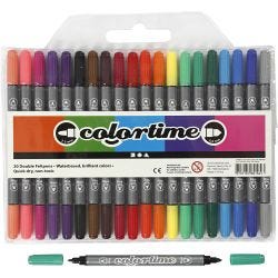 Feutres Colortime Double Pointe