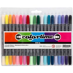 Feutres Colortime Double Pointe