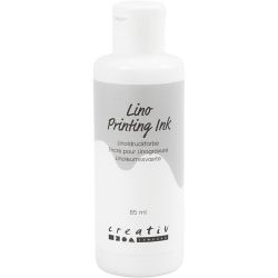 Encre pour Linogravure, blanc, 85ml/ 1 flacon