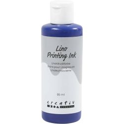 Encre pour Linogravure, bleu, 85ml/ 1 flacon