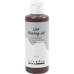 Encre pour Linogravure, brun, 85ml/ 1 flacon