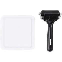Kit d’outils pour l’impression sur blocs de linoléum, L : 6 cm, dim. 12x12 cm, 1 Pq.