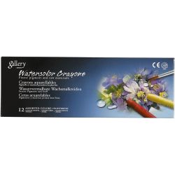 Pastels à la cire aquarellables