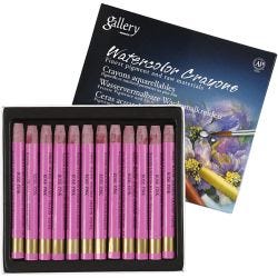 Pastels à la cire aquarellables