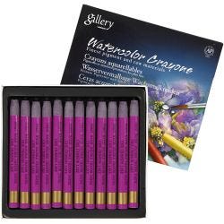 Pastels à la cire aquarellables