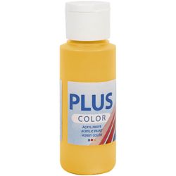 Peinture Acrylique Plus Color, yellow sun, 60 ml/ 1 flacon