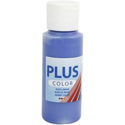 Peinture Acrylique Plus Color, ultra marine, 60 ml/ 1 flacon