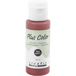 Peinture Acrylique Plus Color, rouge antique, 60 ml/ 1 flacon