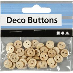 Boutons en bois