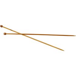 Aiguilles à tricoter, 35 cm, 5 mm, 1 paire